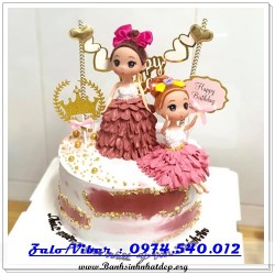 Mẫu Bánh Sinh Nhật Đẹp - A1579